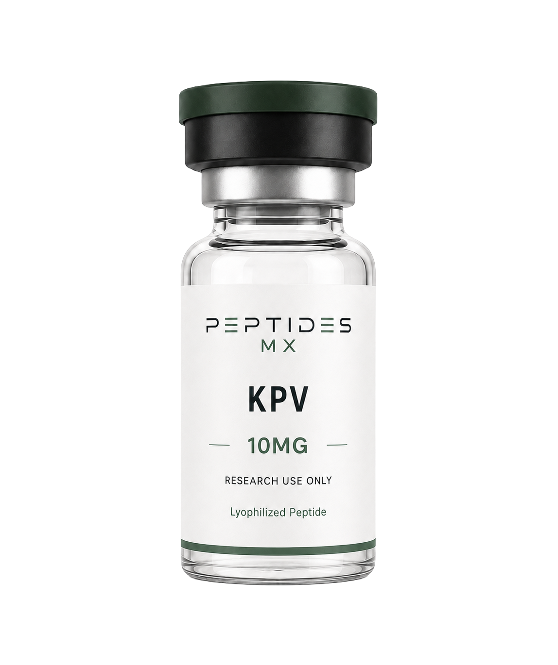 Vial de KPV 10mg de Peptides MX