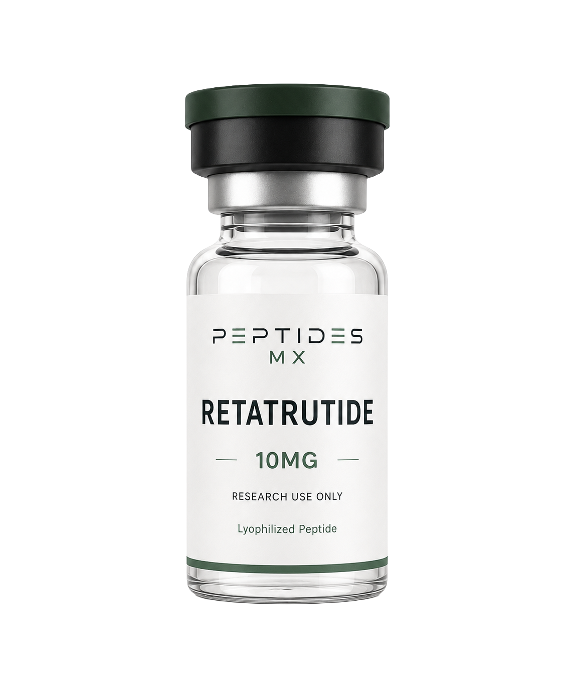 Vial de Retatrutide 10mg de Peptides MX